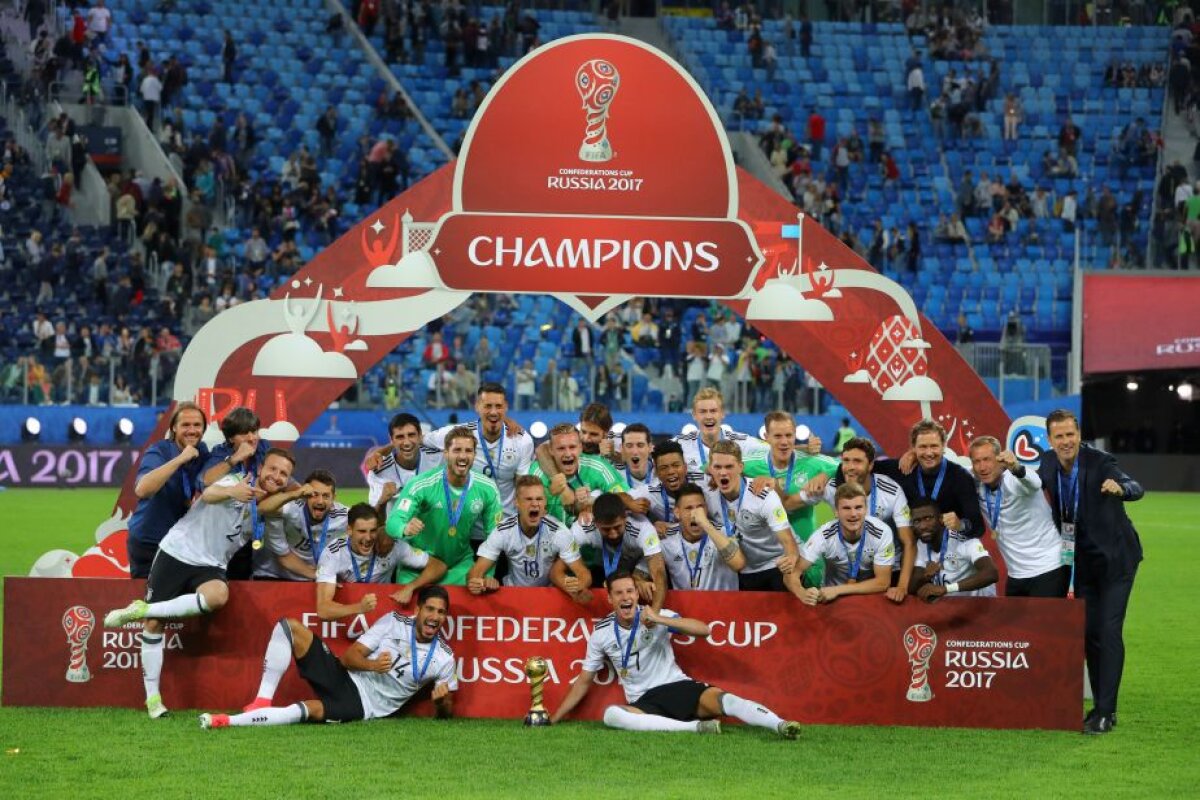 VIDEO+FOTO » Încă un trofeu pentru Germania lui Low » Campioana mondială a cucerit și Cupa Confederațiilor, 1-0 cu Chile