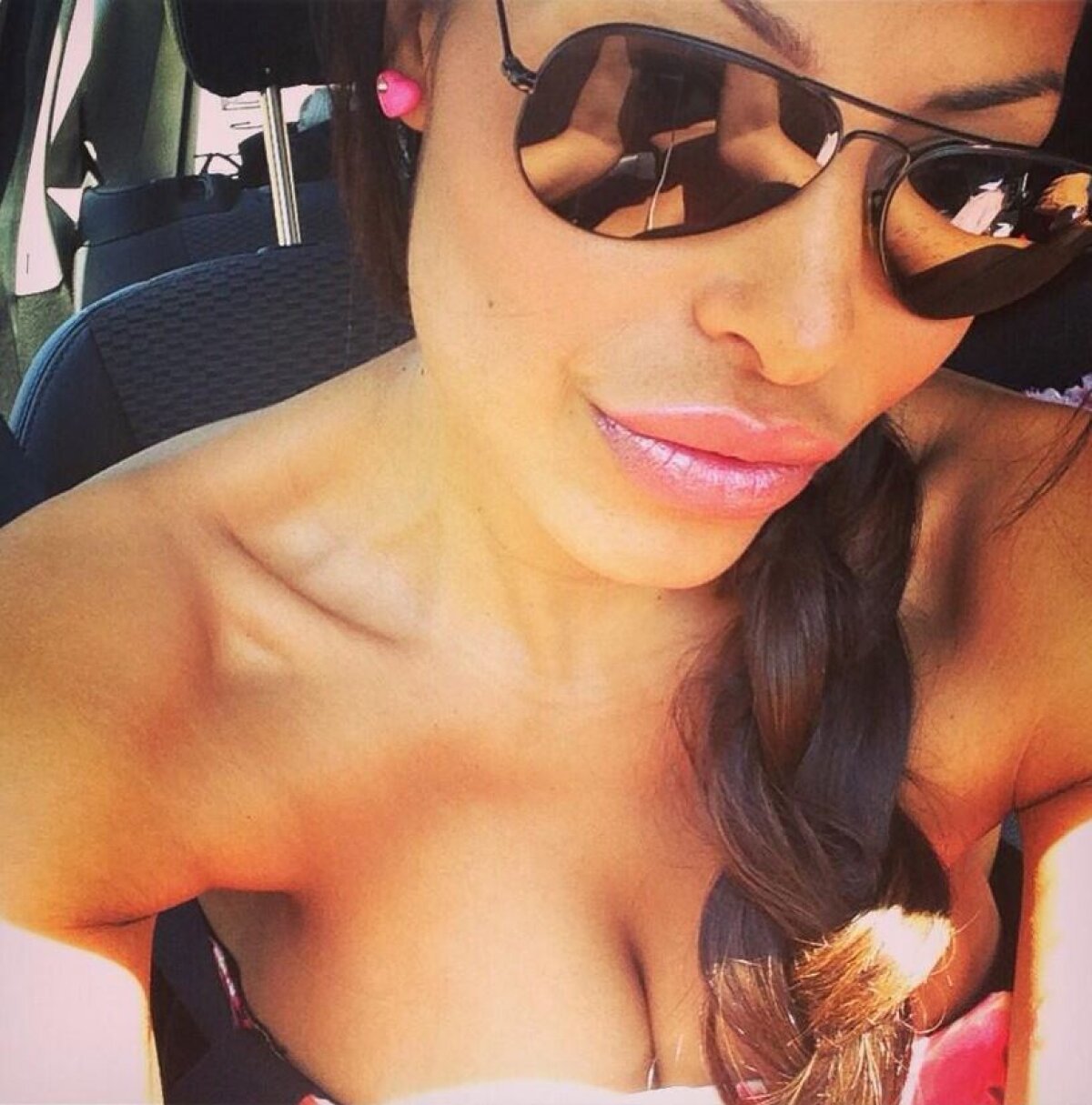 FOTO Pasionată de fotbalul italian » Carolina ţine cu Roma şi a avut o idilă cu fiul lui Zenga