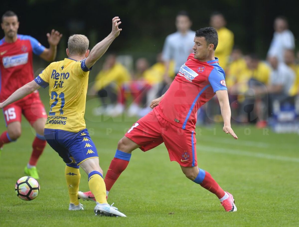 VIDEO + FOTO FCSB o surclasează pe Waasland-Beveren, scor 3-0! Budescu a făcut spectacol și la acest amical 