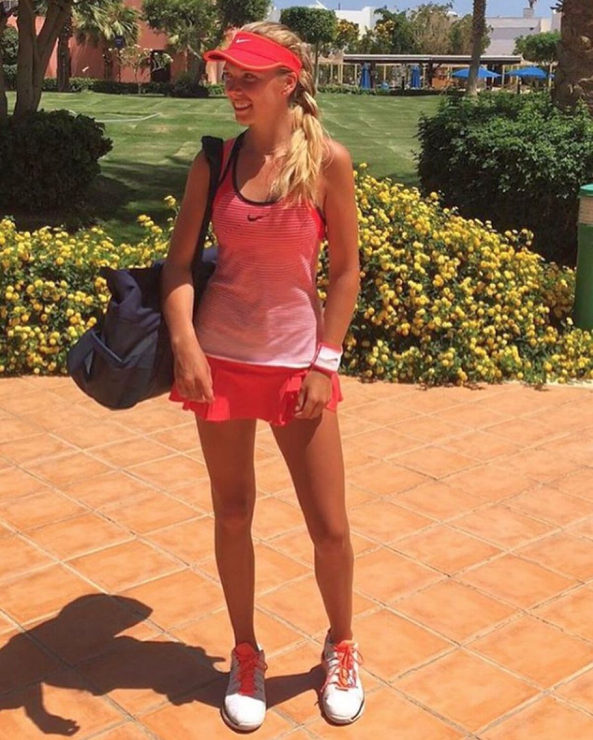 GALERIE FOTO Noua frumusețe din tenisul mondial! Toții fanii au fost cu ochii pe o jucătoare de 20 de ani