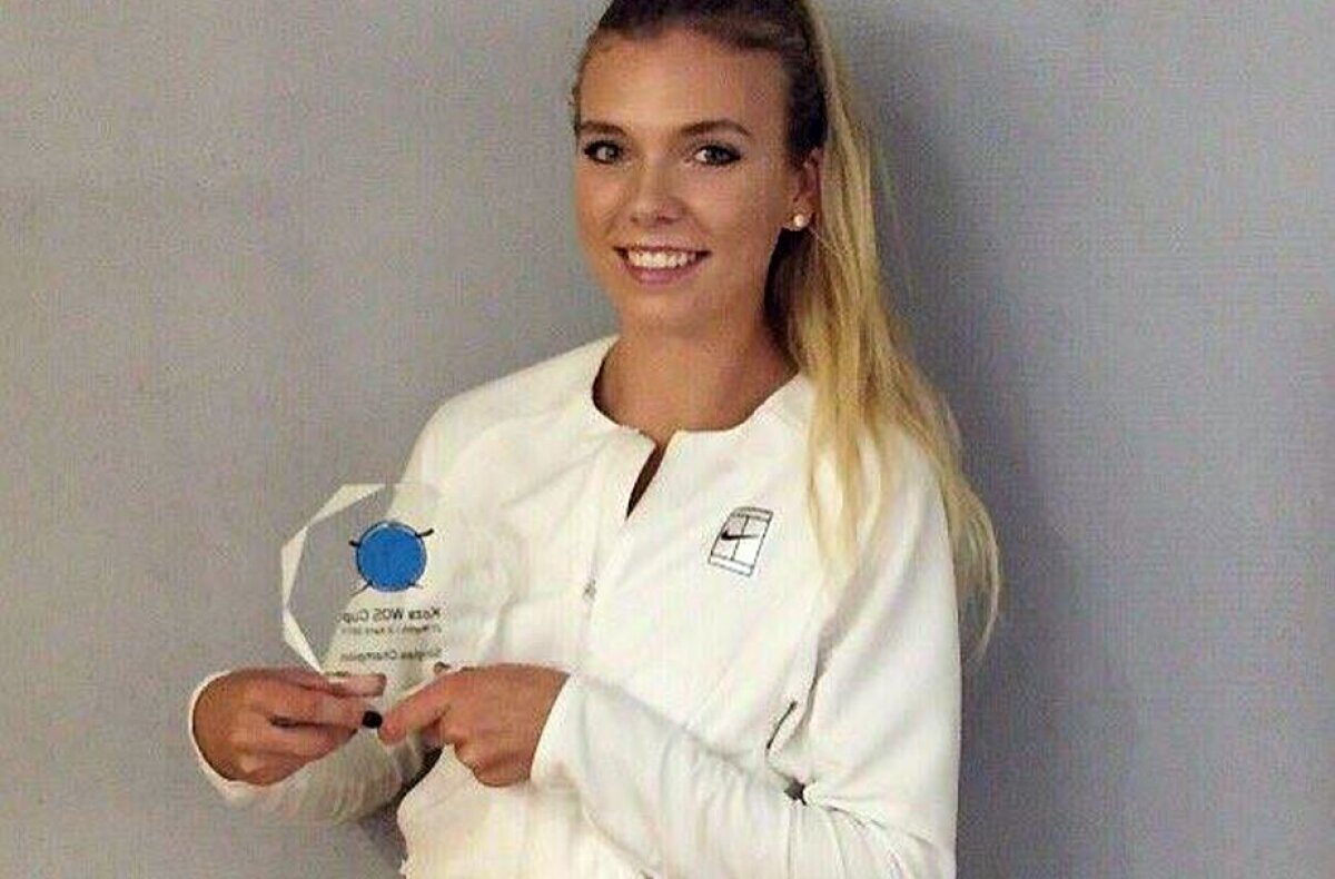 GALERIE FOTO Noua frumusețe din tenisul mondial! Toții fanii au fost cu ochii pe o jucătoare de 20 de ani