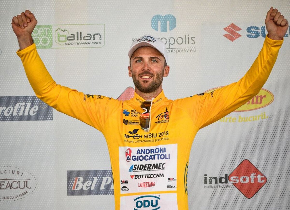Turul Ciclist al Sibiului 2017. Italianul Andrea Palini a câştigat prologul ediţiei cu numărul şapte a Turului Ciclist al Sibiului