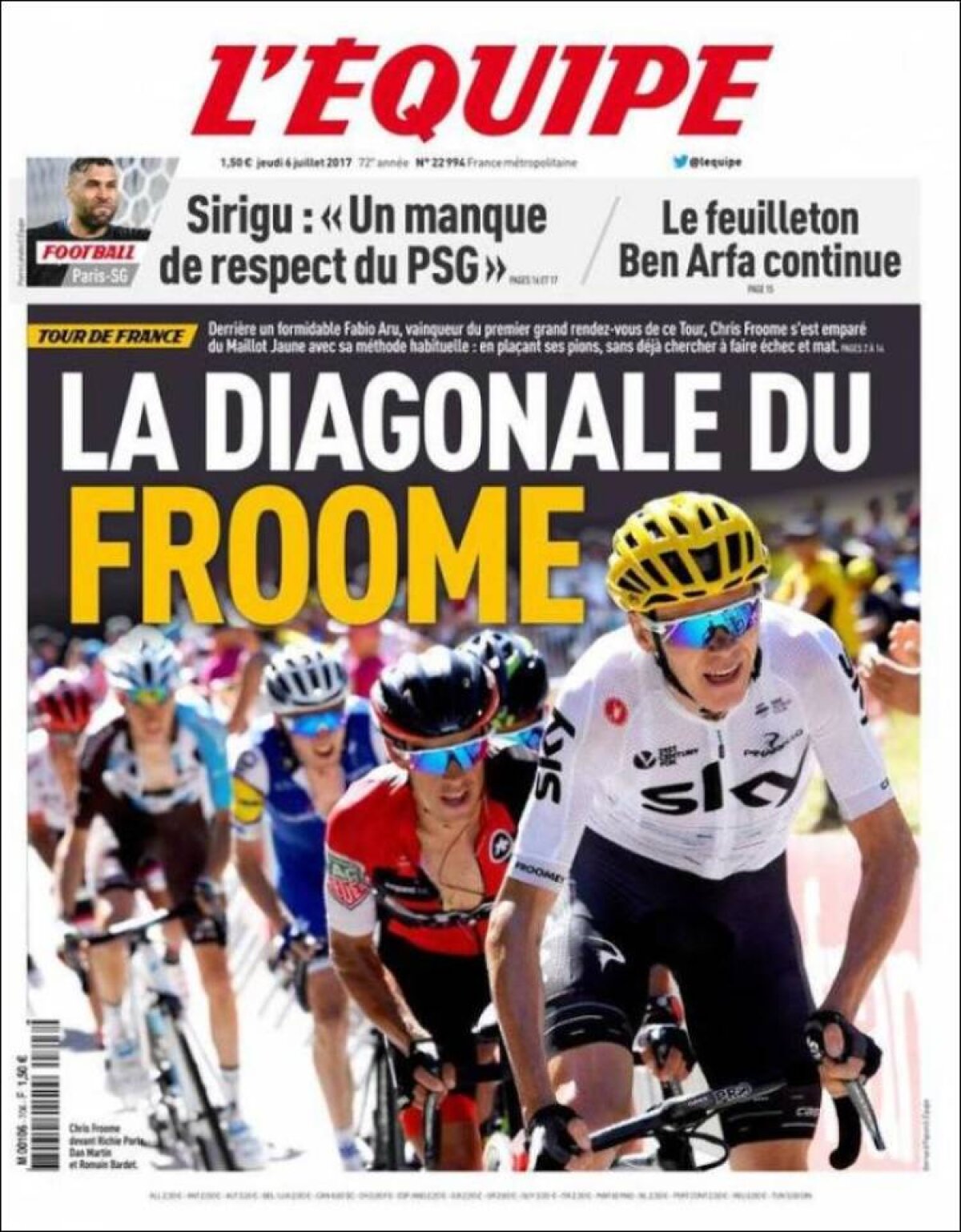 Ce scriu azi ziarele de sport din lume (6 iulie 2017)