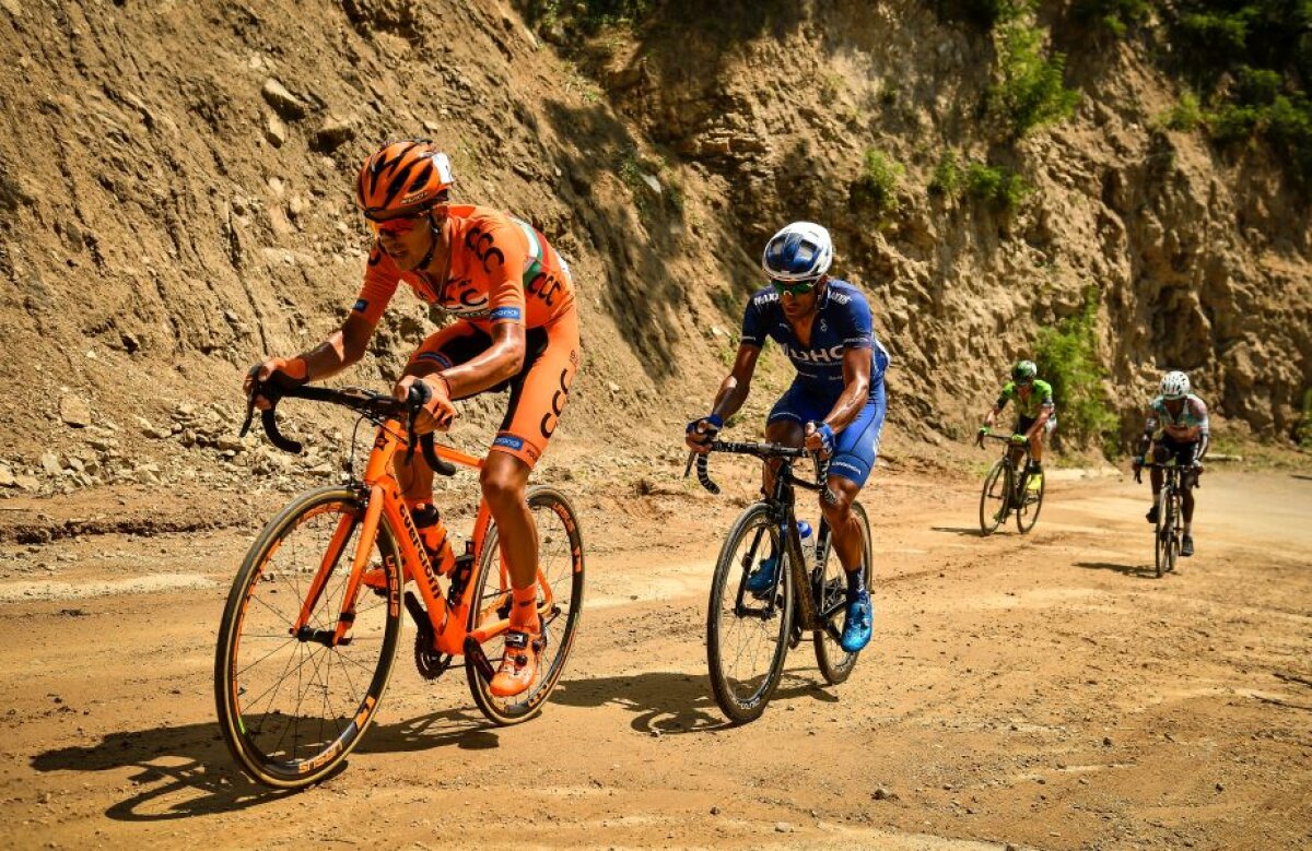 FOTO » Se naște un campion » Columbianul Egan Bernal a câștigat etapa a III-a a Turului Sibiului