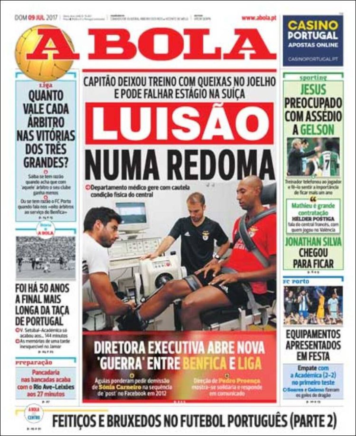 Ce scriu azi ziarele de sport din lume (9 iulie 2017)