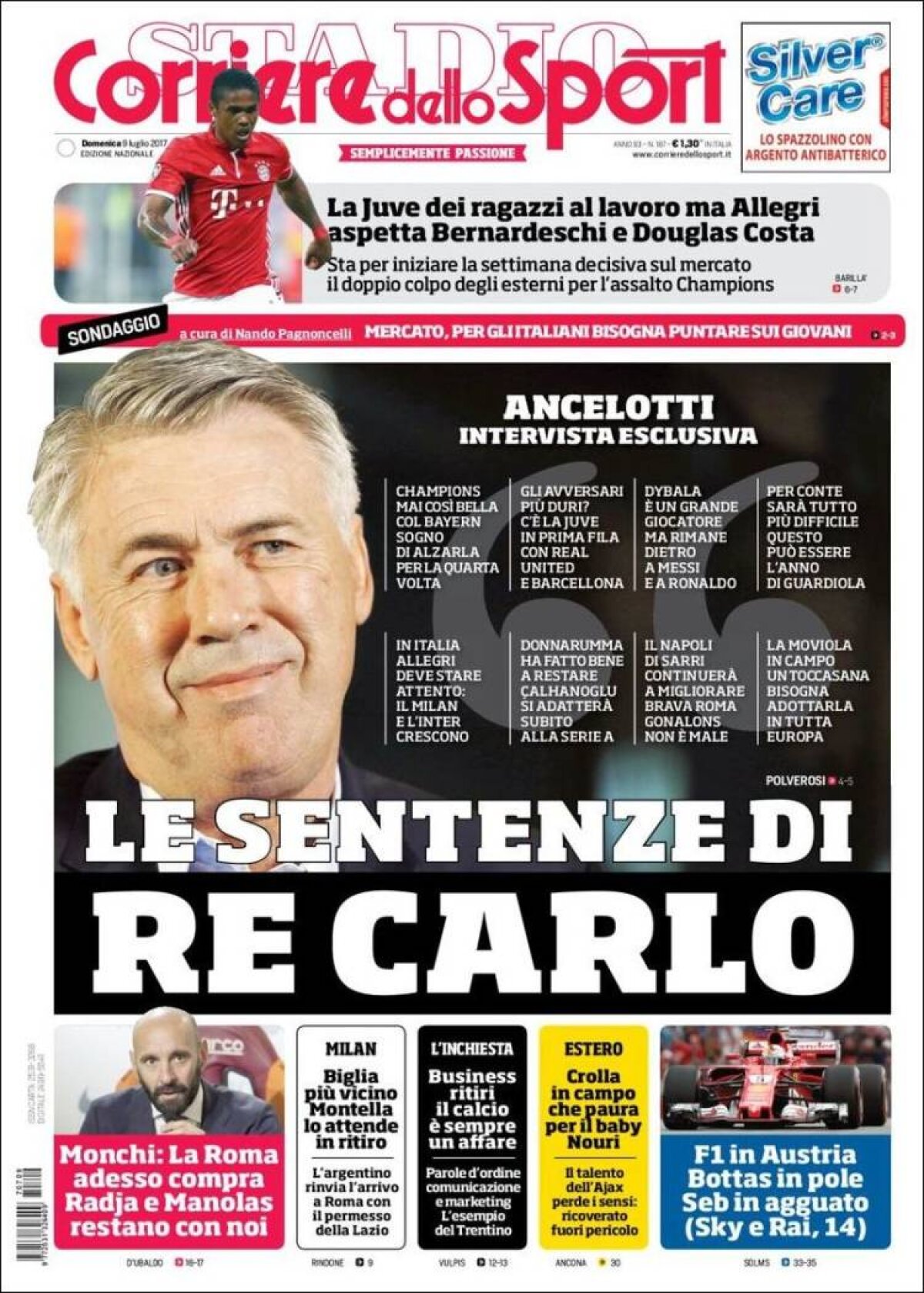 Ce scriu azi ziarele de sport din lume (9 iulie 2017)