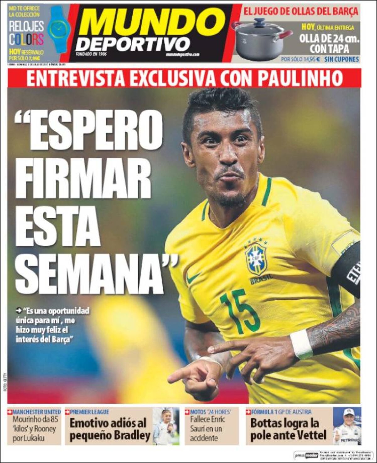 Ce scriu azi ziarele de sport din lume (9 iulie 2017)