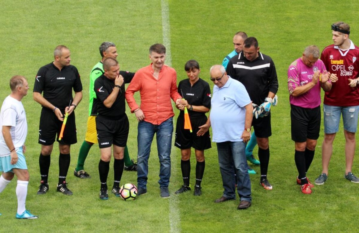 FOTO Uniți pentru Coroian » Meci caritabil pentru fostul fotbalist, după ce a suferit un atac cerebral