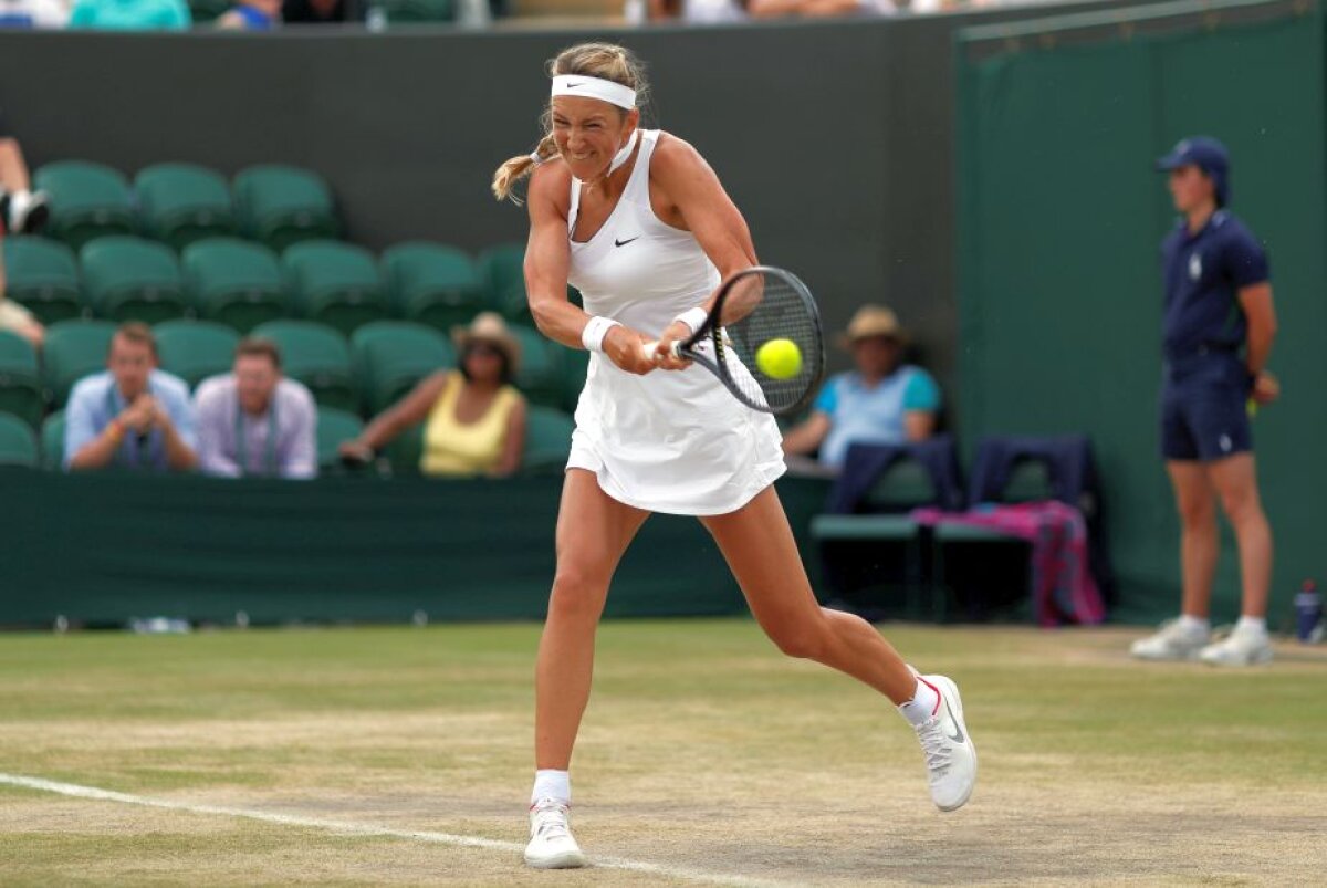 VIDEO+FOTO Halep trece de Azarenka și se califică în "sferturi" la Wimbledon » E la o victorie de locul 1! Ce adversară va avea în meciul următor