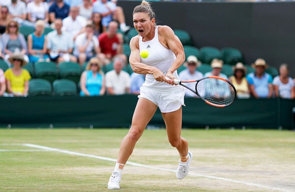 VIDEO+FOTO Halep trece de Azarenka și se califică în "sferturi" la Wimbledon » E la o victorie de locul 1! Ce adversară va avea în meciul următor