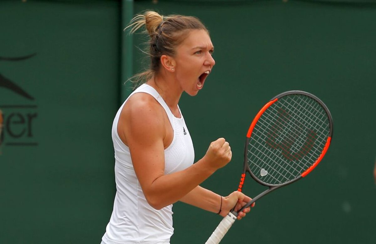 VIDEO+FOTO Halep trece de Azarenka și se califică în "sferturi" la Wimbledon » E la o victorie de locul 1! Ce adversară va avea în meciul următor