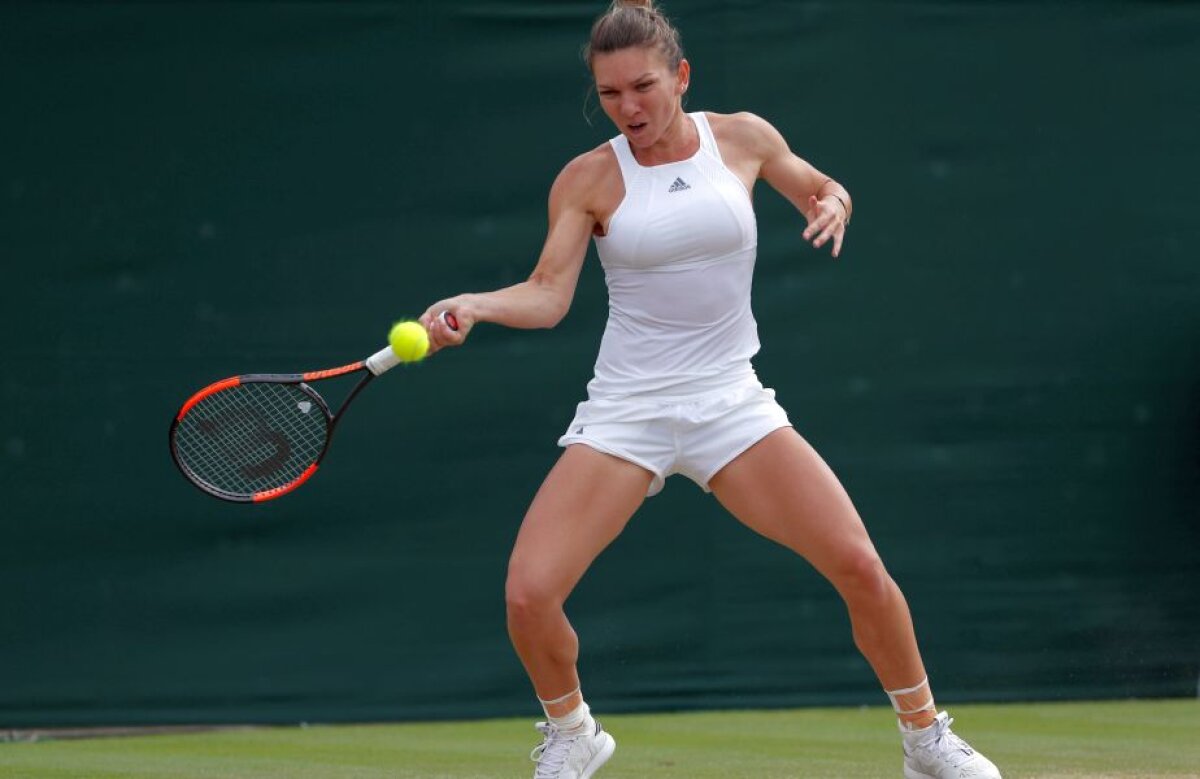VIDEO+FOTO Halep trece de Azarenka și se califică în "sferturi" la Wimbledon » E la o victorie de locul 1! Ce adversară va avea în meciul următor