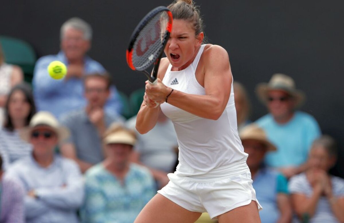 VIDEO+FOTO Halep trece de Azarenka și se califică în "sferturi" la Wimbledon » E la o victorie de locul 1! Ce adversară va avea în meciul următor