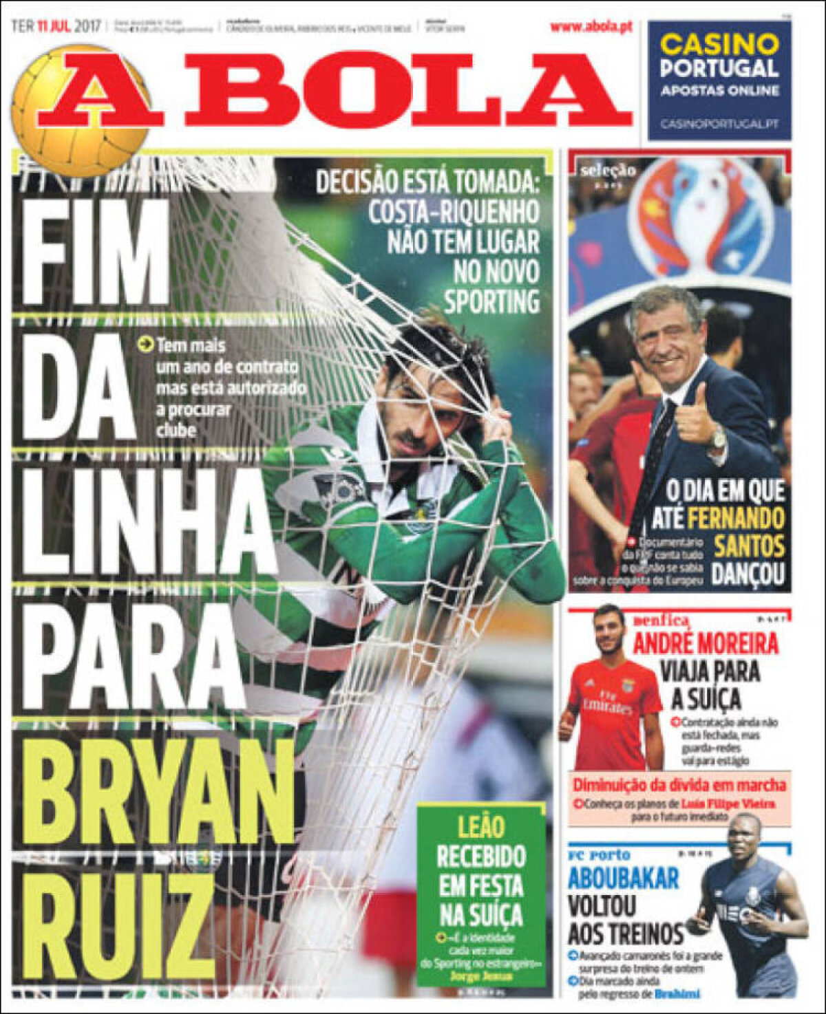 Ce scriu azi ziarele de sport din lume (11 iulie 2017)