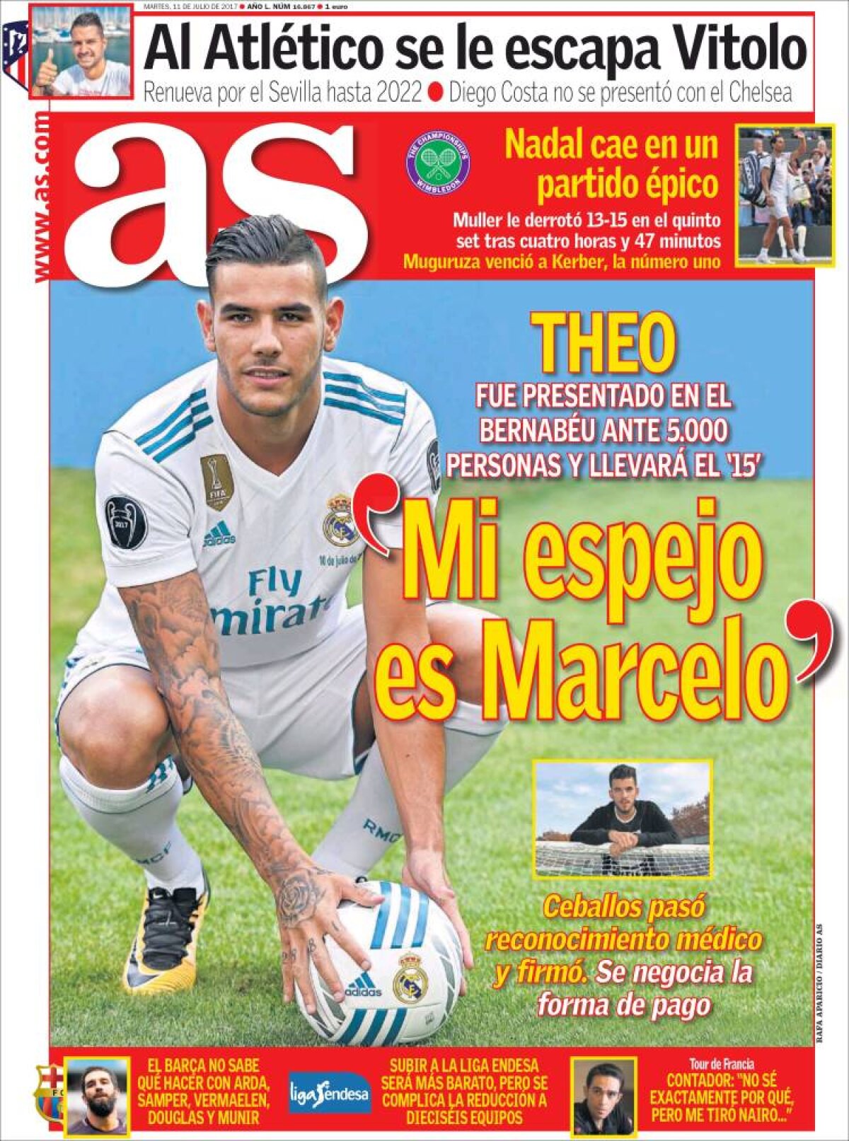 Ce scriu azi ziarele de sport din lume (11 iulie 2017)