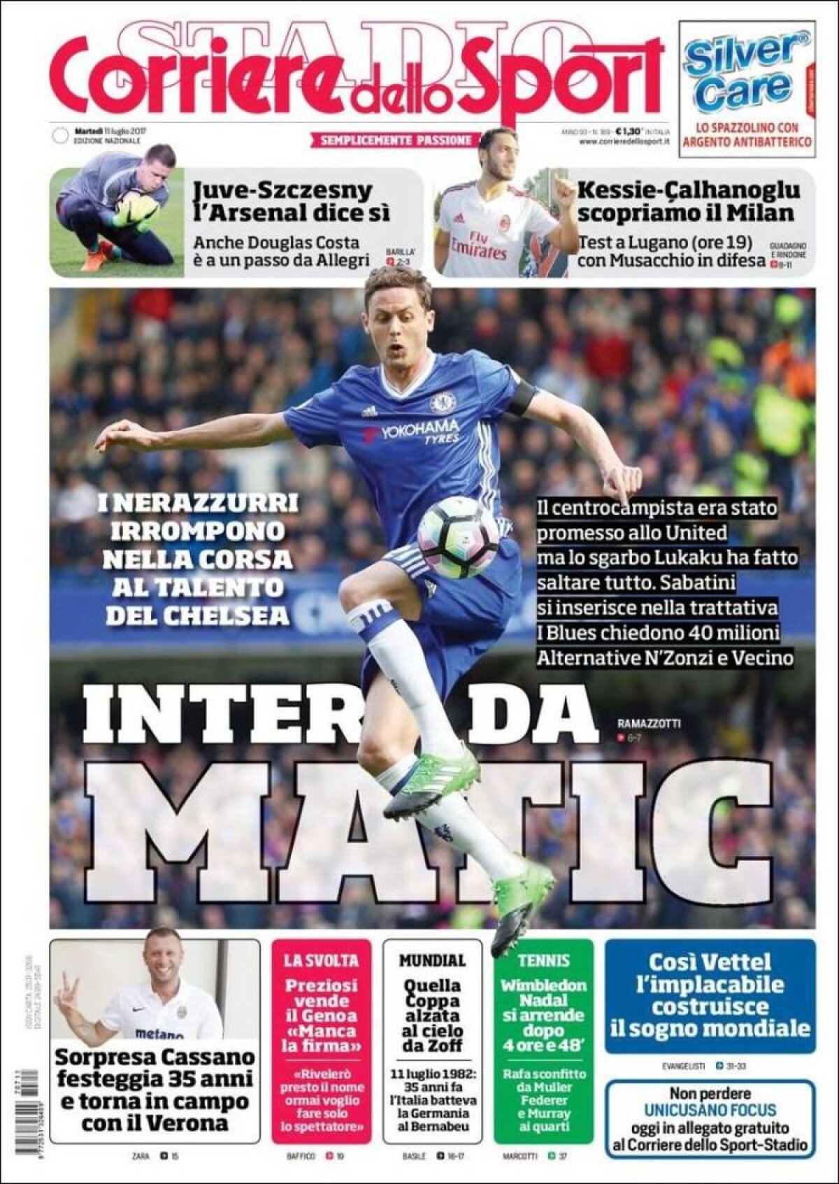 Ce scriu azi ziarele de sport din lume (11 iulie 2017)