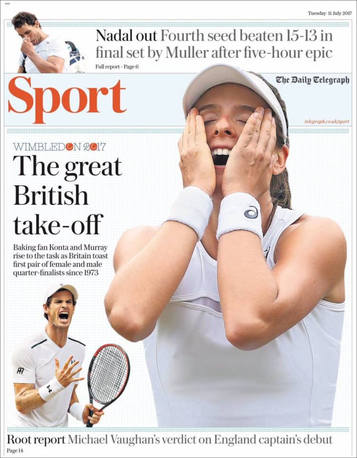 Ce scriu azi ziarele de sport din lume (11 iulie 2017)