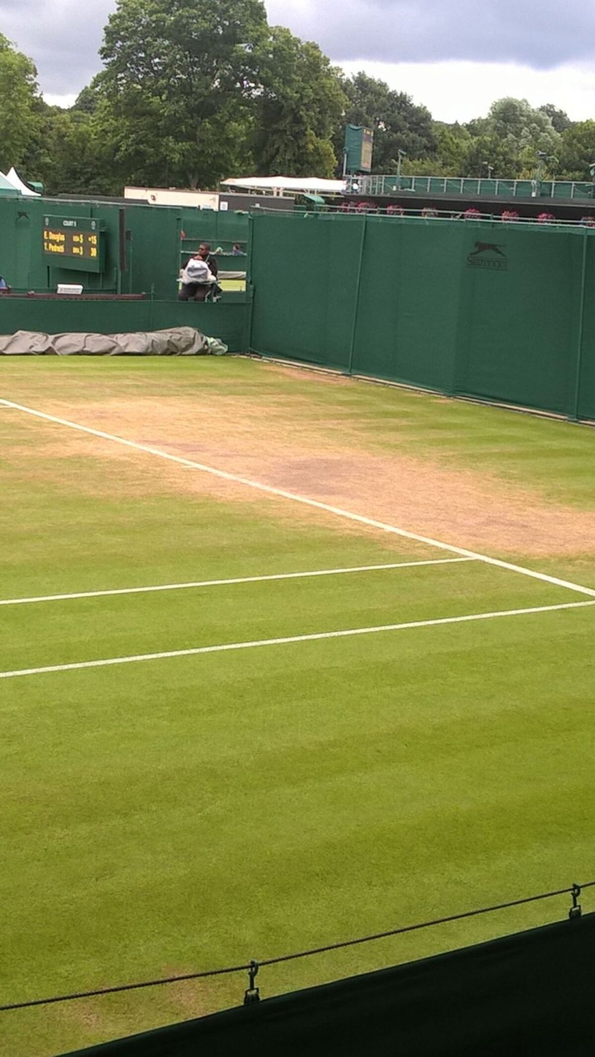 SIMONA HALEP vs. JOHANNA KONTA. Corespondență de la Wimbledon » FOTO+VIDEO Cum arată terenul pe care Simona a jucat cele mai multe meciuri la Wimbledon 