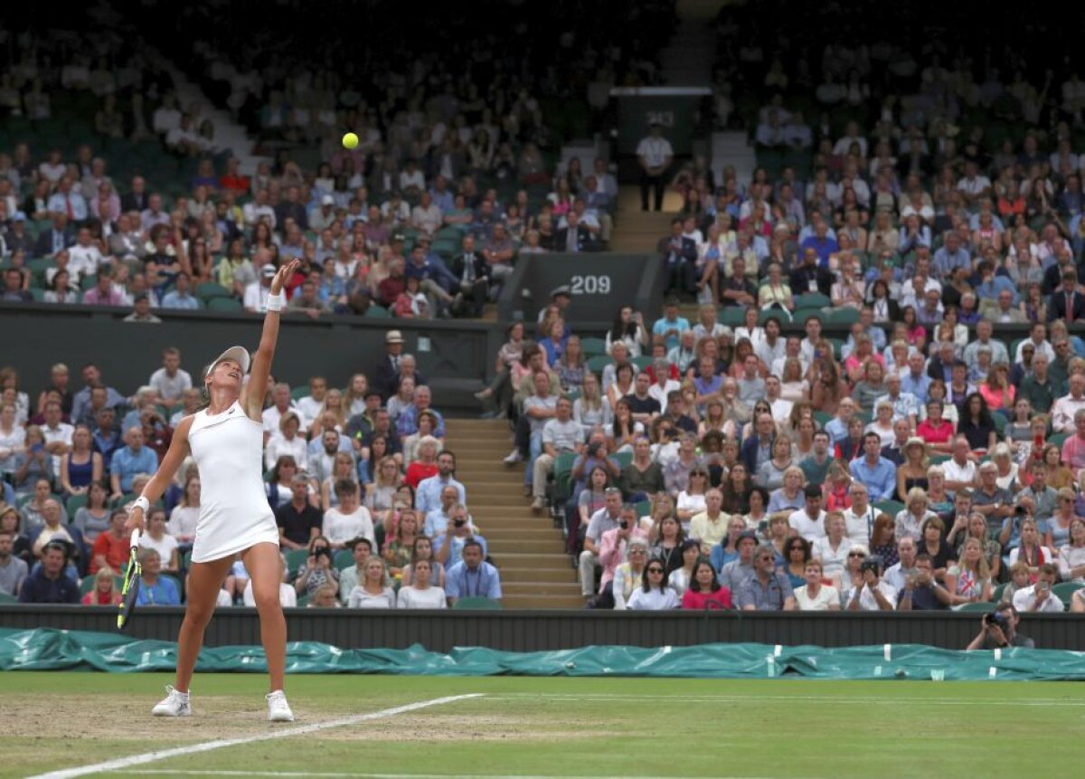 Simona Halep - Johanna Konta 1-2 » Vis spulberat! Simona Halep ratează locul 1 WTA și este eliminată de la Wimbledon, după un meci incredibil pe Terenul Central