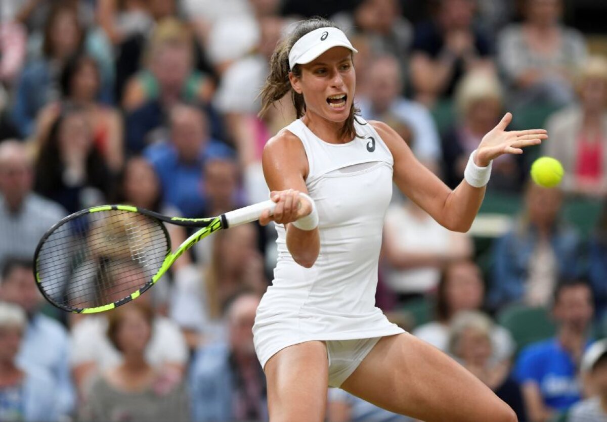 Simona Halep - Johanna Konta 1-2 » Vis spulberat! Simona Halep ratează locul 1 WTA și este eliminată de la Wimbledon, după un meci incredibil pe Terenul Central