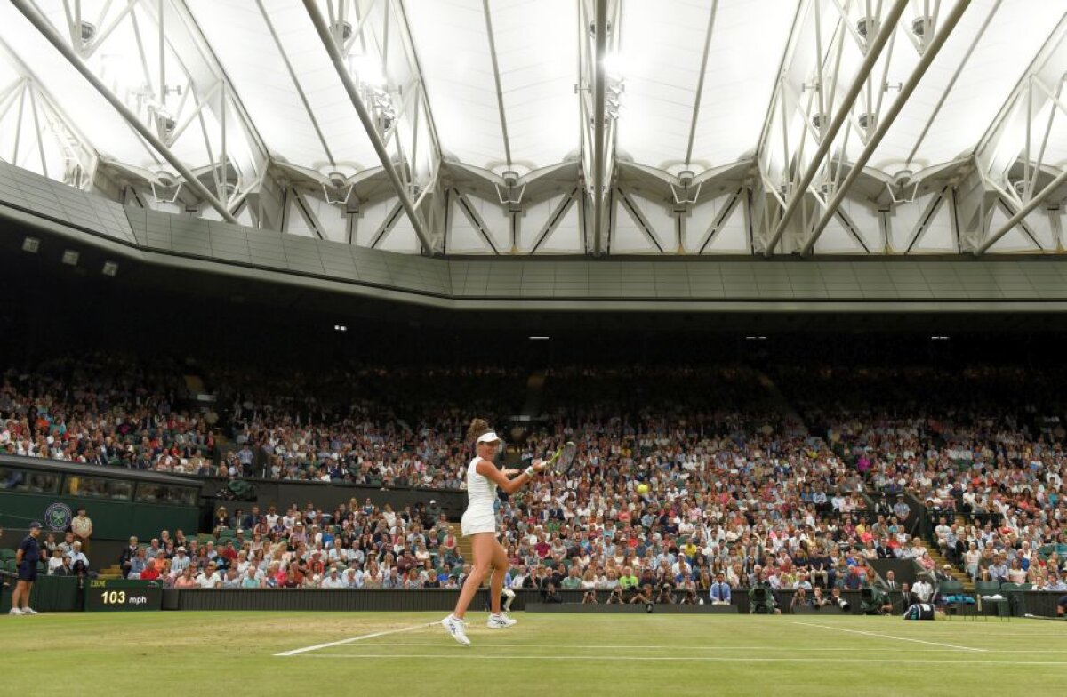 Simona Halep - Johanna Konta 1-2 » Vis spulberat! Simona Halep ratează locul 1 WTA și este eliminată de la Wimbledon, după un meci incredibil pe Terenul Central