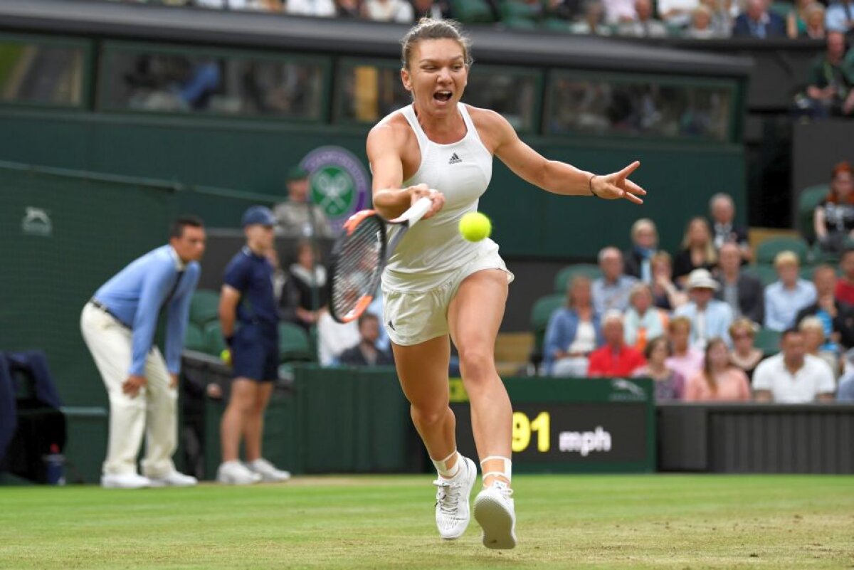 Simona Halep - Johanna Konta 1-2 » Vis spulberat! Simona Halep ratează locul 1 WTA și este eliminată de la Wimbledon, după un meci incredibil pe Terenul Central
