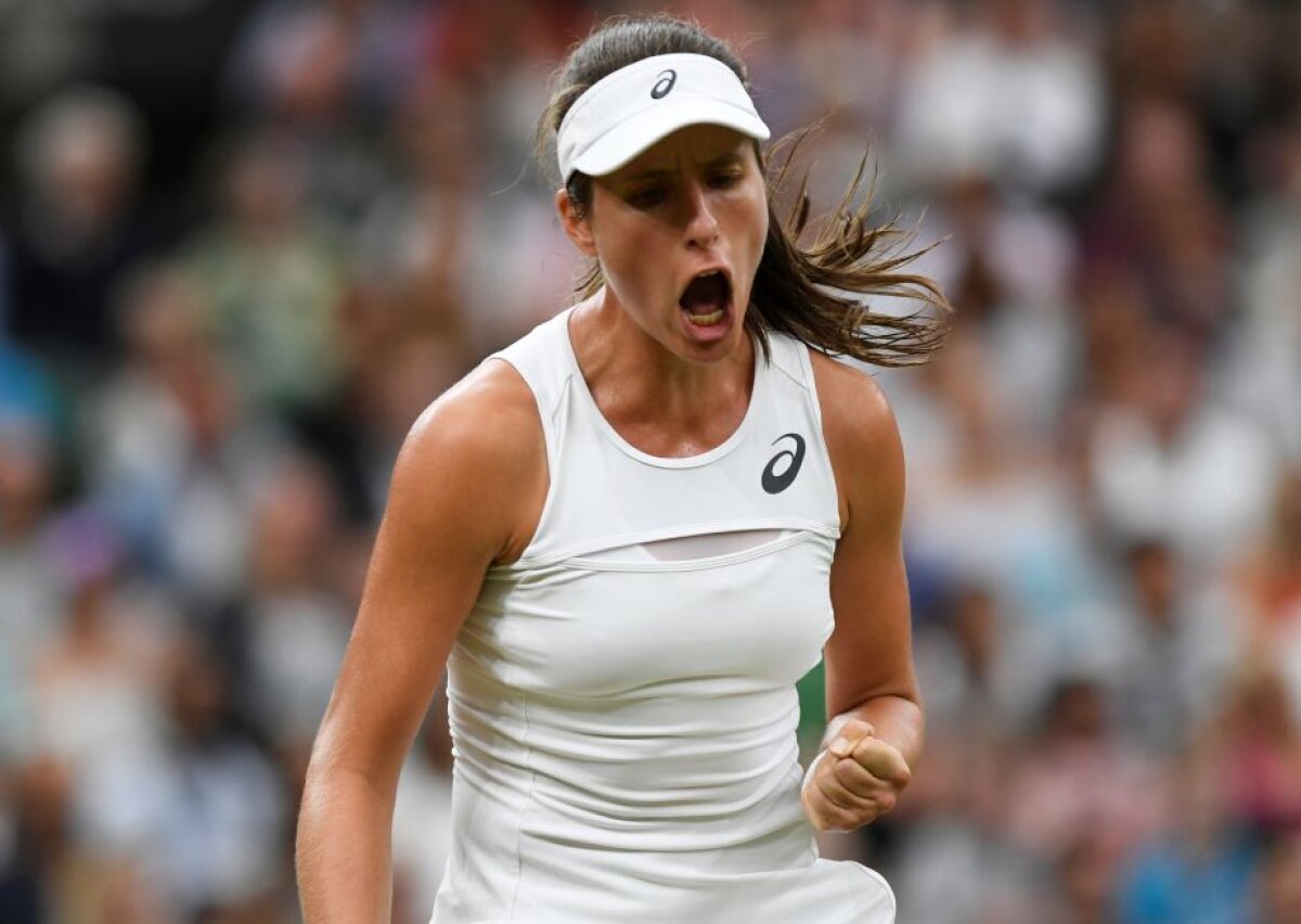 Simona Halep - Johanna Konta 1-2 » Vis spulberat! Simona Halep ratează locul 1 WTA și este eliminată de la Wimbledon, după un meci incredibil pe Terenul Central