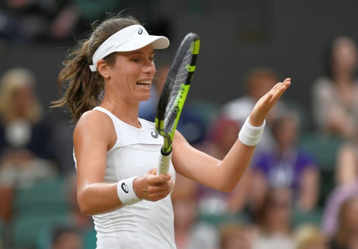 Simona Halep - Johanna Konta 1-2 » Vis spulberat! Simona Halep ratează locul 1 WTA și este eliminată de la Wimbledon, după un meci incredibil pe Terenul Central