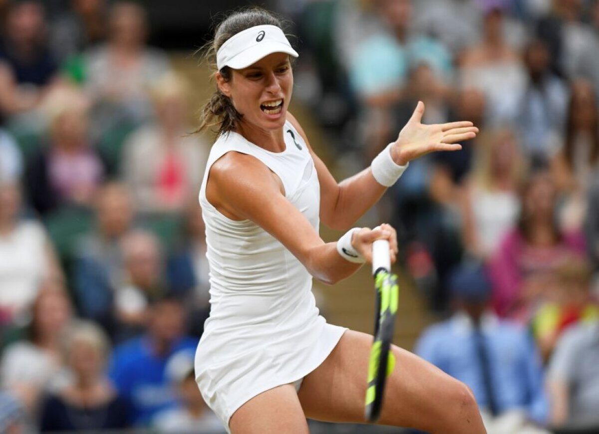 Simona Halep - Johanna Konta 1-2 » Vis spulberat! Simona Halep ratează locul 1 WTA și este eliminată de la Wimbledon, după un meci incredibil pe Terenul Central