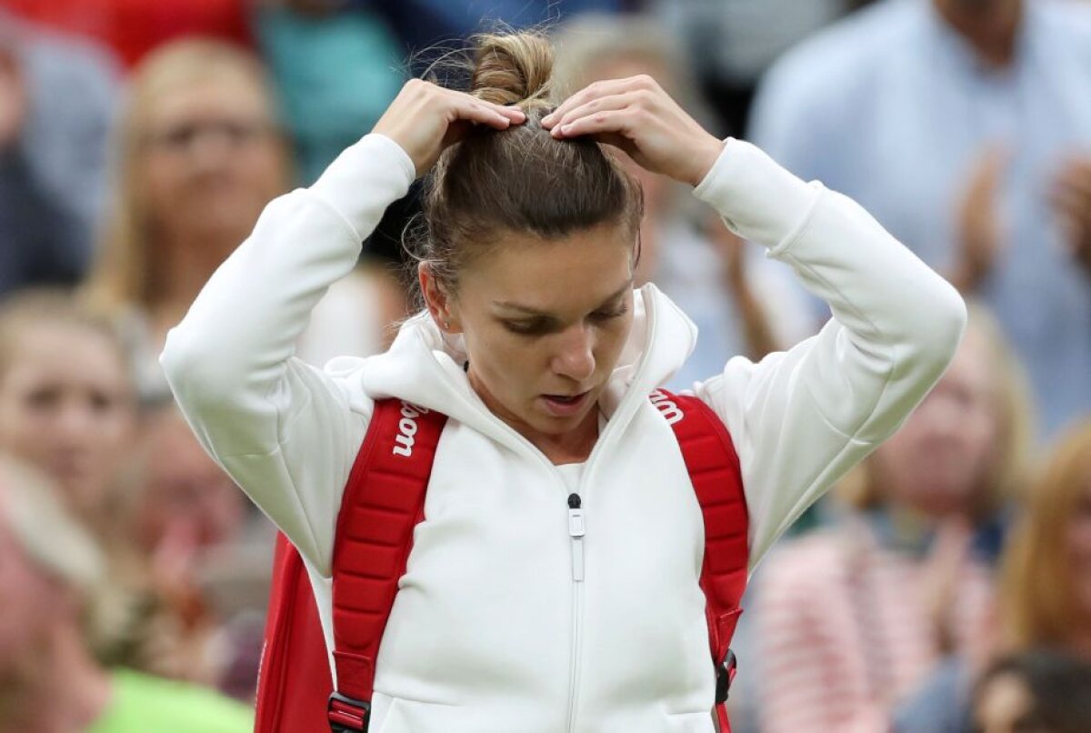 Simona Halep - Johanna Konta 1-2 » Vis spulberat! Simona Halep ratează locul 1 WTA și este eliminată de la Wimbledon, după un meci incredibil pe Terenul Central