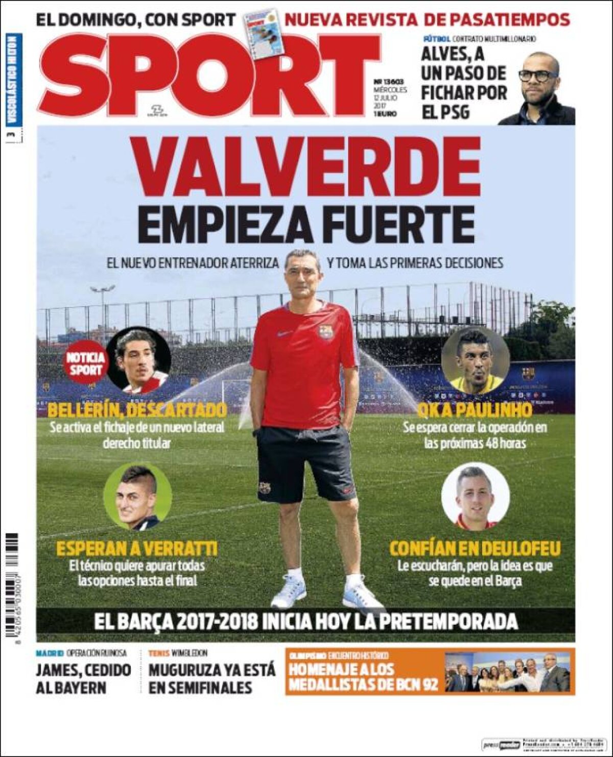 Ce scriu azi ziarele de sport din lume (12 iulie 2017)