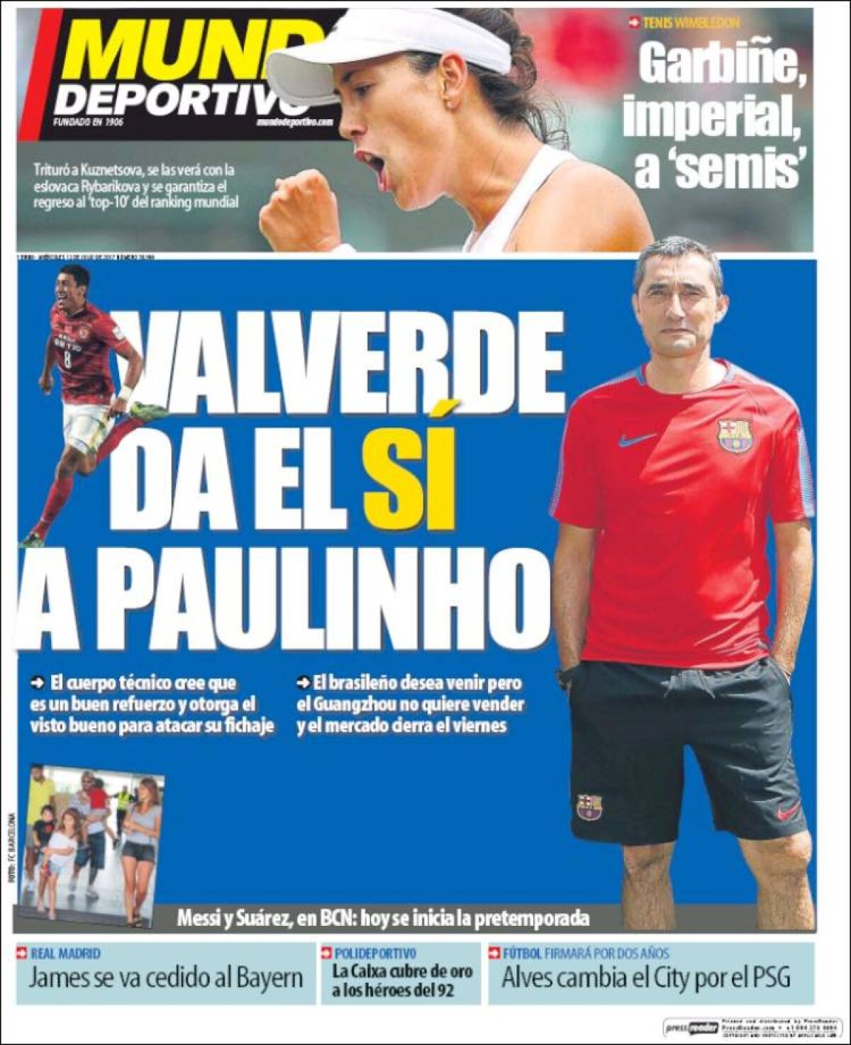 Ce scriu azi ziarele de sport din lume (12 iulie 2017)