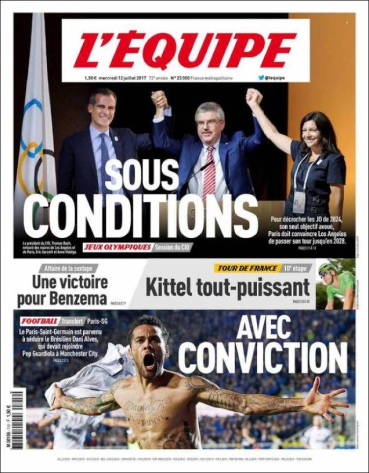 Ce scriu azi ziarele de sport din lume (12 iulie 2017)