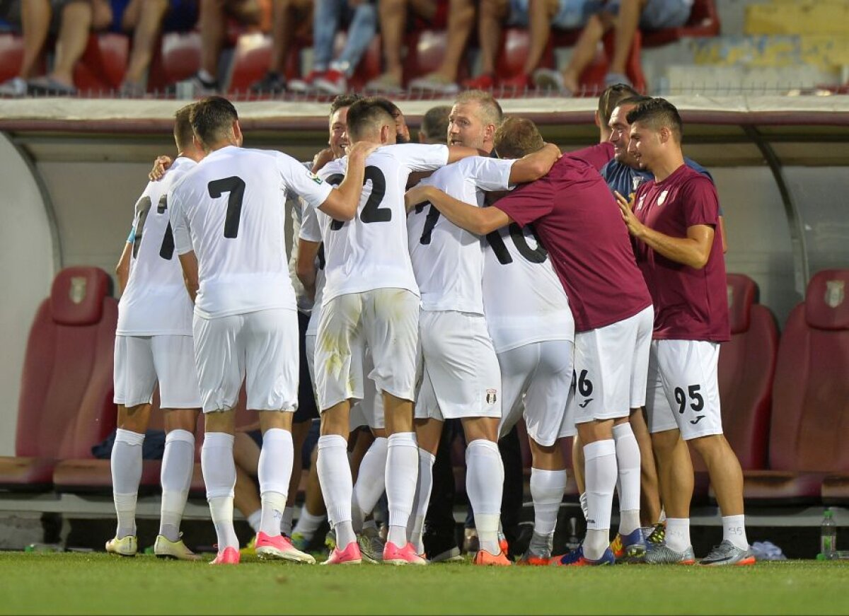 FOTO » Astra câștigă cu Zira, scor 3-1, și e aproape calificată în turul 3 din Europa League