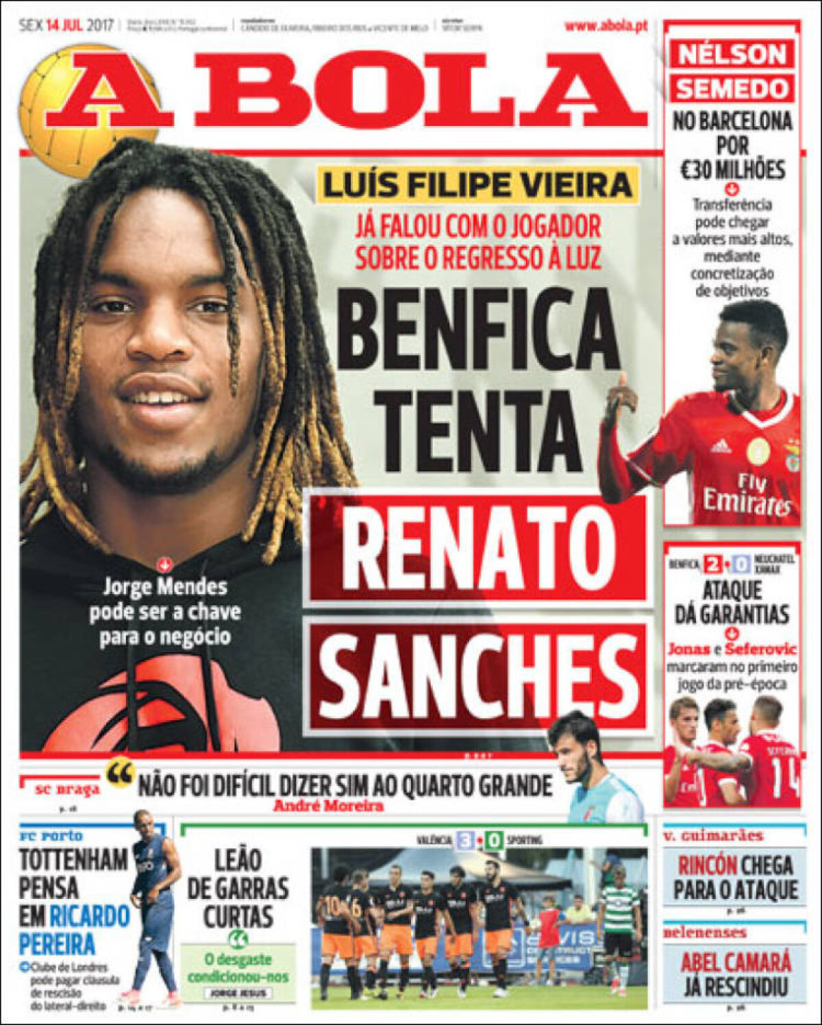 Ce scriu azi ziarele de sport din lume (14 iulie 2017)