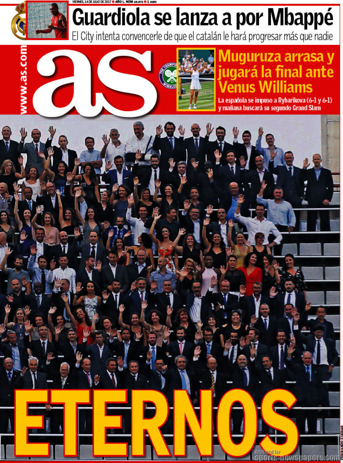 Ce scriu azi ziarele de sport din lume (14 iulie 2017)