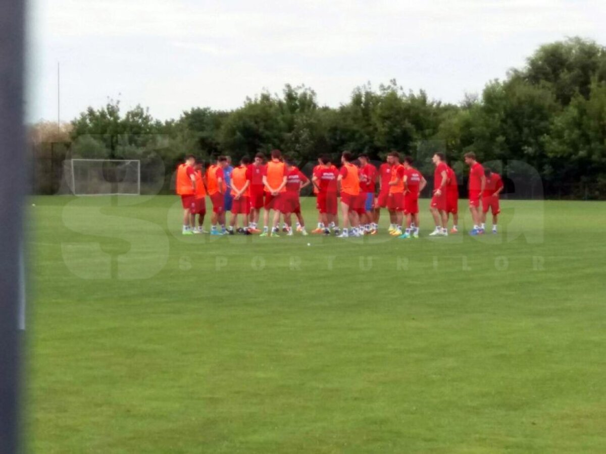 GALERIE FOTO CSA Steaua a făcut azi primul antrenament de la revenire! În Ghencea se lucrează la foc automat 
