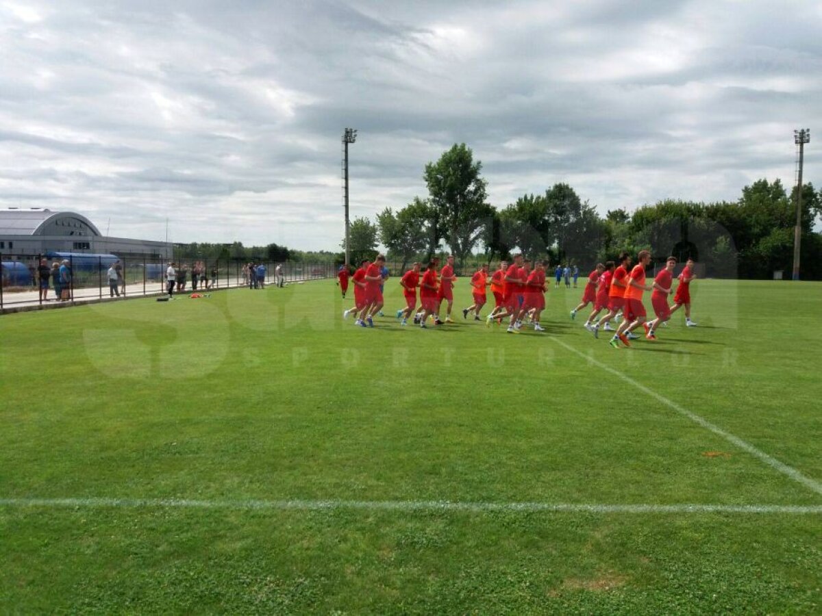 GALERIE FOTO CSA Steaua a făcut azi primul antrenament de la revenire! În Ghencea se lucrează la foc automat 