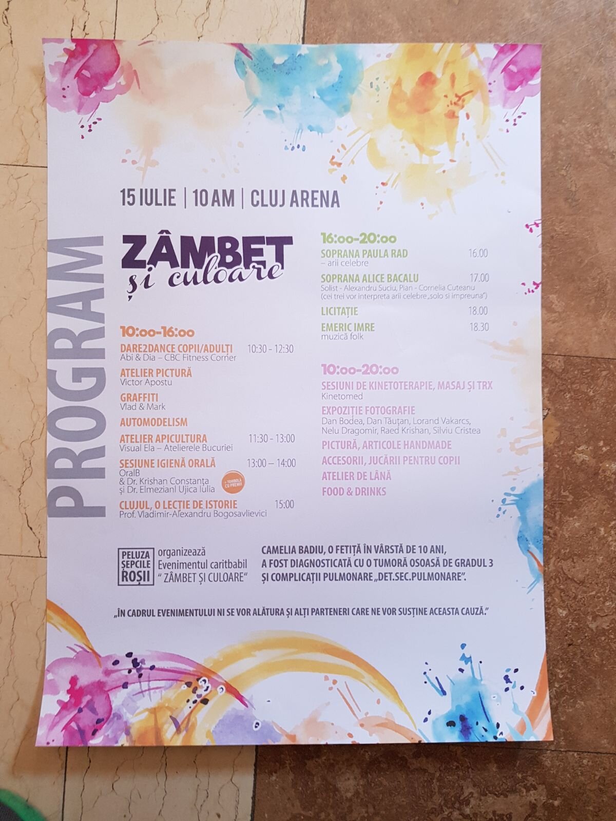 Eveniment caritabil pe Cluj Arena: fanii Șepcilor Roșii speră să strângă 40.000 pentru o fetiță de 10 ani diagnosticată cu cancer osos! Cum poți contribui