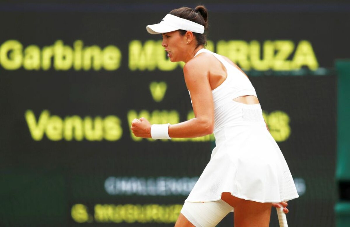 VIDEO+FOTO Garbiñe Muguruza, victorie fără milă în fața lui Venus Williams la Wimbledon! A doua spanioloaică din istorie care câștigă la Londra + performanță nemaivăzută în fața surorilor Williams