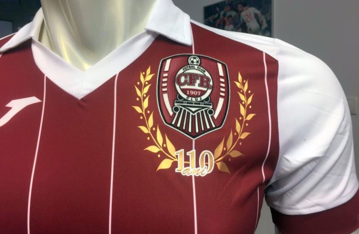 FOTO Haine de sărbătoare » Echipamentul în care va evolua CFR în noul sezon e inspirat de la Arsenal