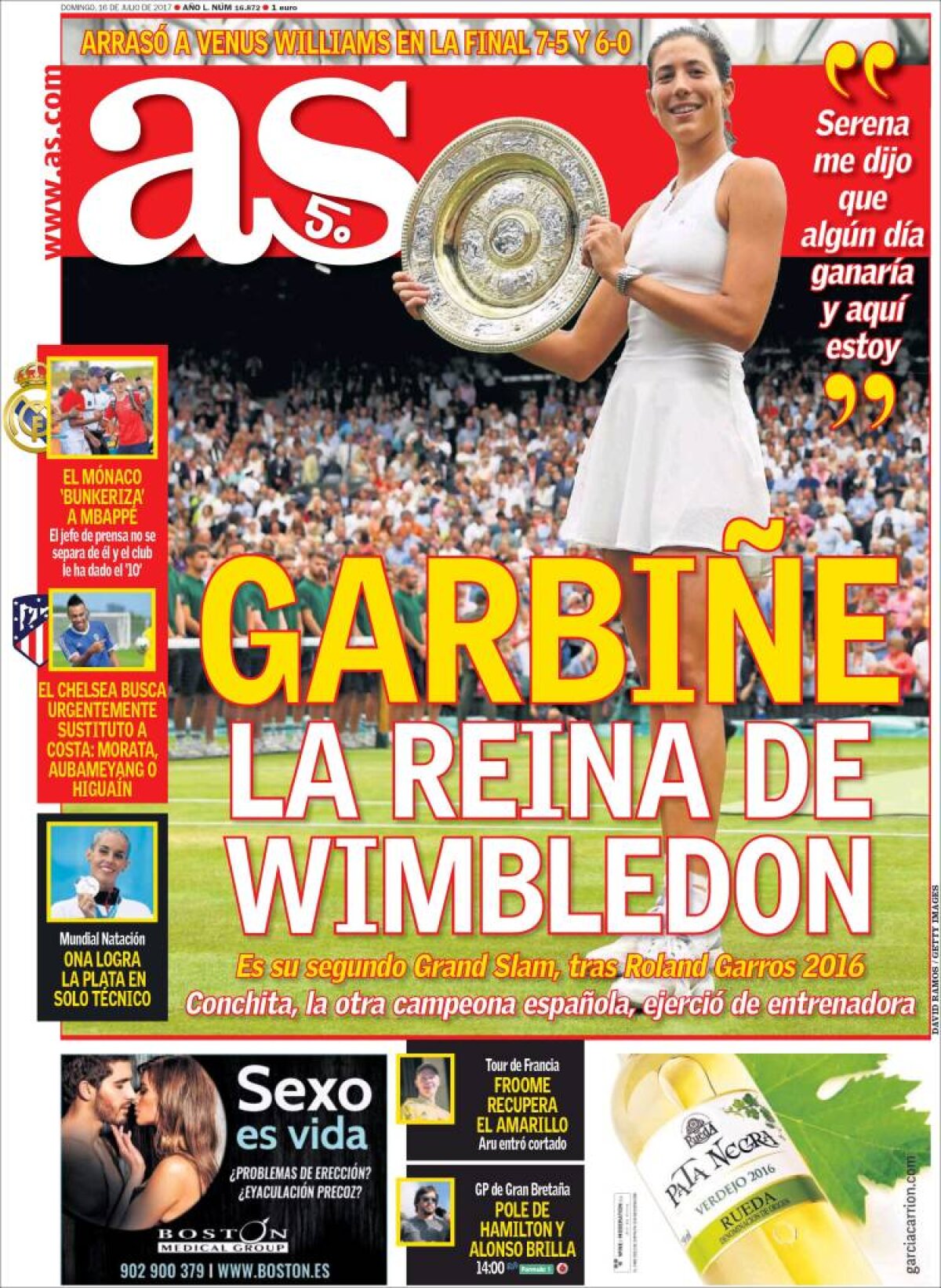 Ce scriu azi ziarele de sport din lume (16 iulie 2017)