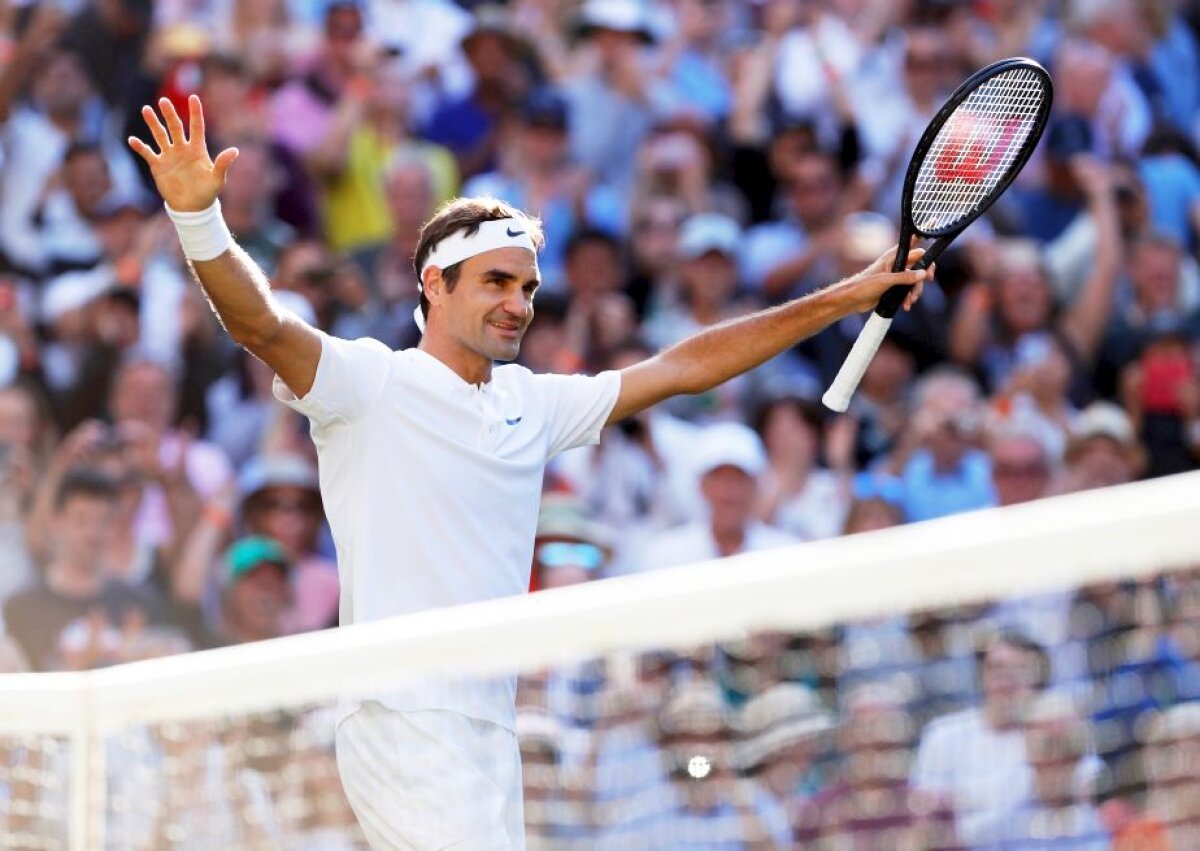ROGER FEDERER, UNICUL! Victorie fără istoric la Wimbledon și record absolut, 8 turnee la Londra, 19 Grand Slam-uri! + o performanță nemaivăzută de 41 de ani