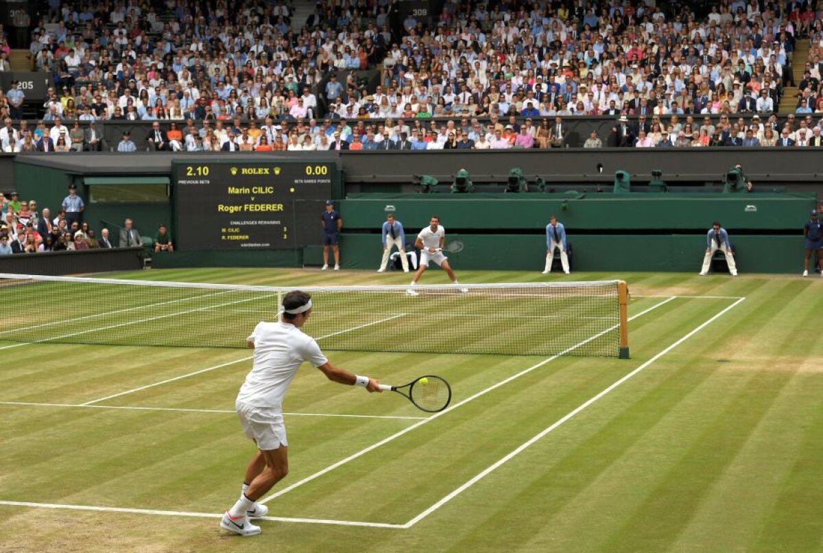 ROGER FEDERER, UNICUL! Victorie fără istoric la Wimbledon și record absolut, 8 turnee la Londra, 19 Grand Slam-uri! + o performanță nemaivăzută de 41 de ani