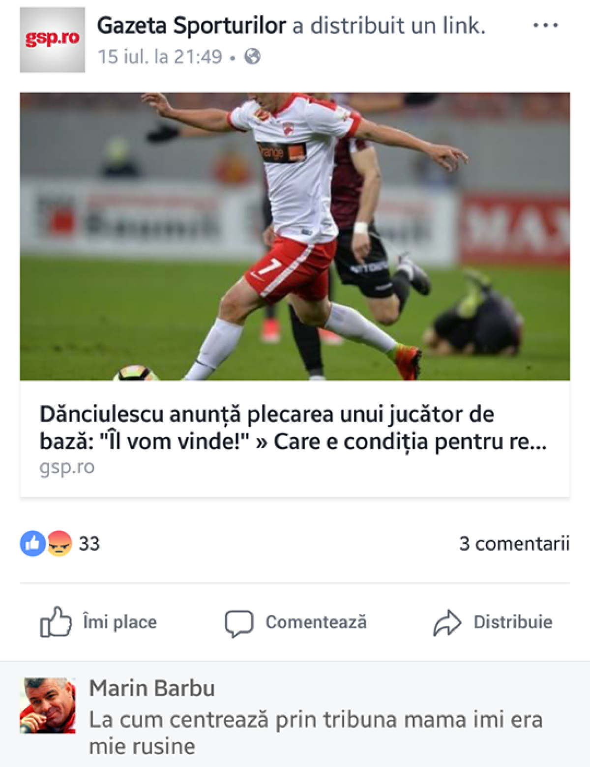 Filip desființat după meciul cu Juventus: "Băi tată, voi ați văzut cum centrează Steliano și vrea la națională?"