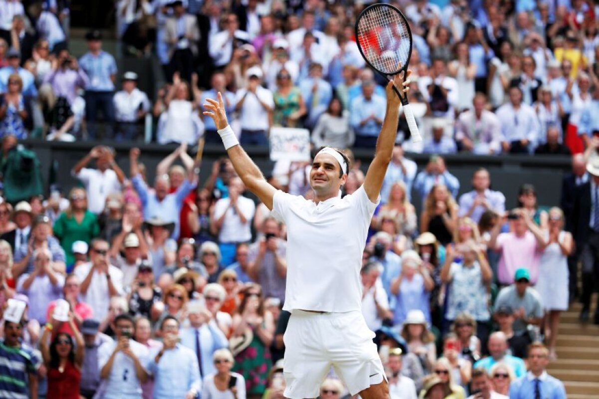 ROGER FEDERER, UNICUL! Victorie fără istoric la Wimbledon și record absolut, 8 turnee la Londra, 19 Grand Slam-uri! + o performanță nemaivăzută de 41 de ani