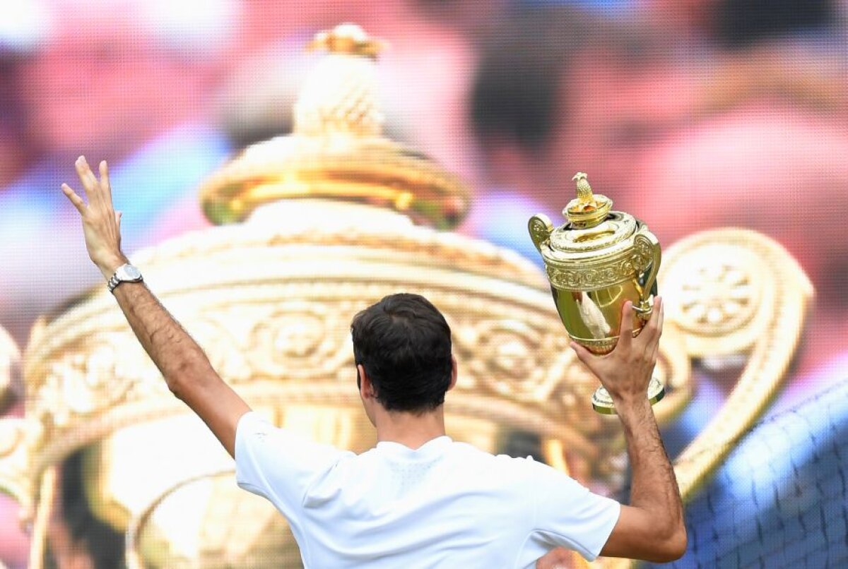 ROGER FEDERER, UNICUL! Victorie fără istoric la Wimbledon și record absolut, 8 turnee la Londra, 19 Grand Slam-uri! + o performanță nemaivăzută de 41 de ani