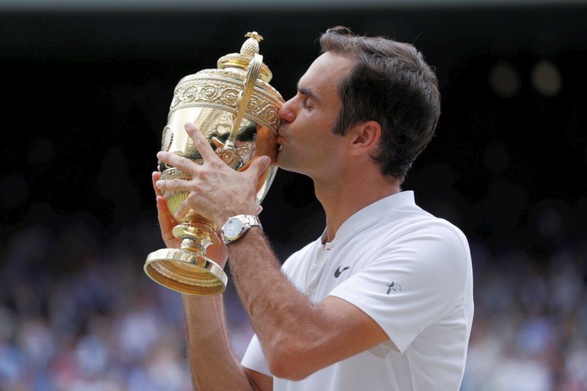 ROGER FEDERER, UNICUL! Victorie fără istoric la Wimbledon și record absolut, 8 turnee la Londra, 19 Grand Slam-uri! + o performanță nemaivăzută de 41 de ani