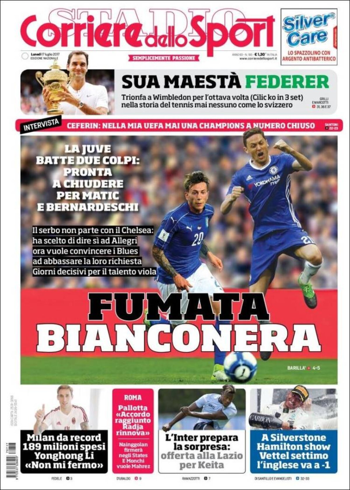 Ce scriu azi ziarele de sport din lume (17 iulie 2017)