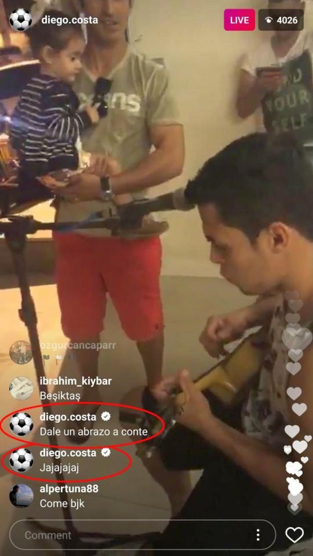 Diego Costa, mesaj ironic pentru Antonio Conte » Atacantul s-a filmat în tricoul echipei la care vrea să joace